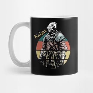 Cool Retro Knight: Knight Mug